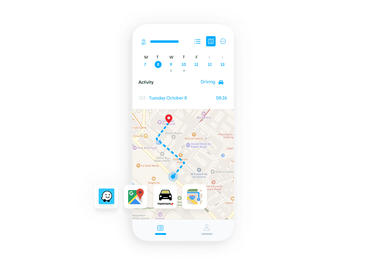 Planificateur de tâches Utilisation de la géolocalisation